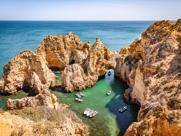 ALGARVE - Lagos com passeio de barco às grutas